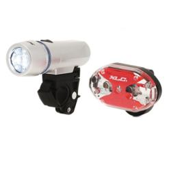 XLC ECLAIRAGES AVANT ET ARRIERE LED TRITON/THEBE 5X CL-S03