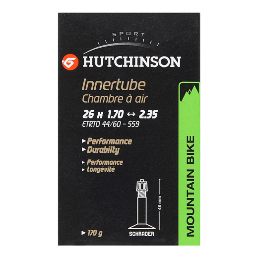 HUTCHINSON CHAMBRE A AIR STANDARD 26X1.7/2.35 SCHRADER