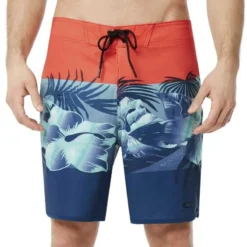 Boardshort Oakley Flower Block Seamless 21