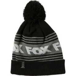 Bonnet Pompon Fox Frontline Noir