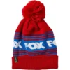 Bonnet Pompon Fox Frontline Rouge