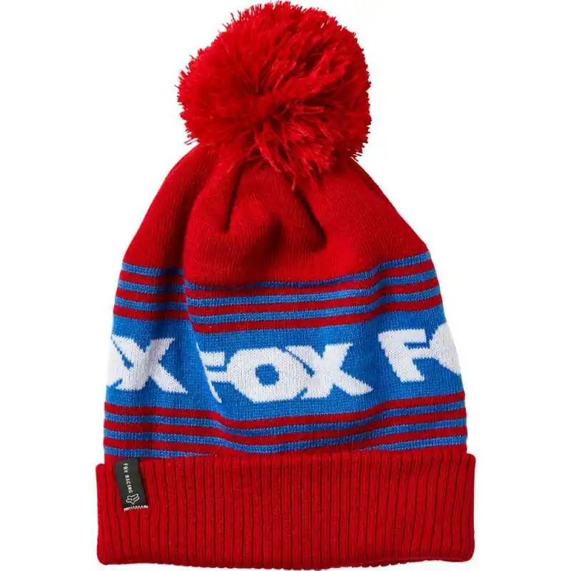 Bonnet Pompon Fox Frontline Rouge