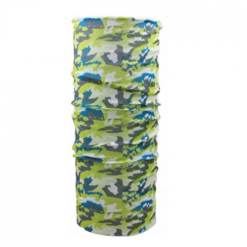 CHULLANKA TOUR DE COU CAMO VERT-BLEU-BLANC