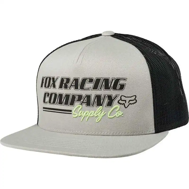 Casquette Fox Pit Stop Snapback Gris