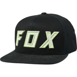Casquette Fox Posessed Snapback Noir Vert