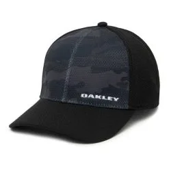 Casquette Oakley Silicone Bark Print 2.0 Noir