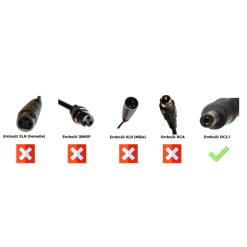 Doctibike Chargeur Lithium Ion 24V2A - Embout Jack (DC2.1)