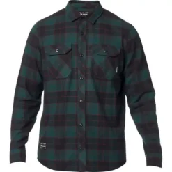 Chemise Fox Homme Traildust 2.0 Flannel Emerald
