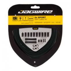 JAGWIRE KIT CABLES ET GAINE DERAILLEUR SPORT BLACK