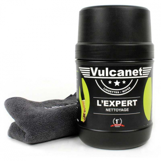 Vulcanet BOÎTE 60 LINGETTES NETTOYANTES / DEGRAISSANTES – Image 3