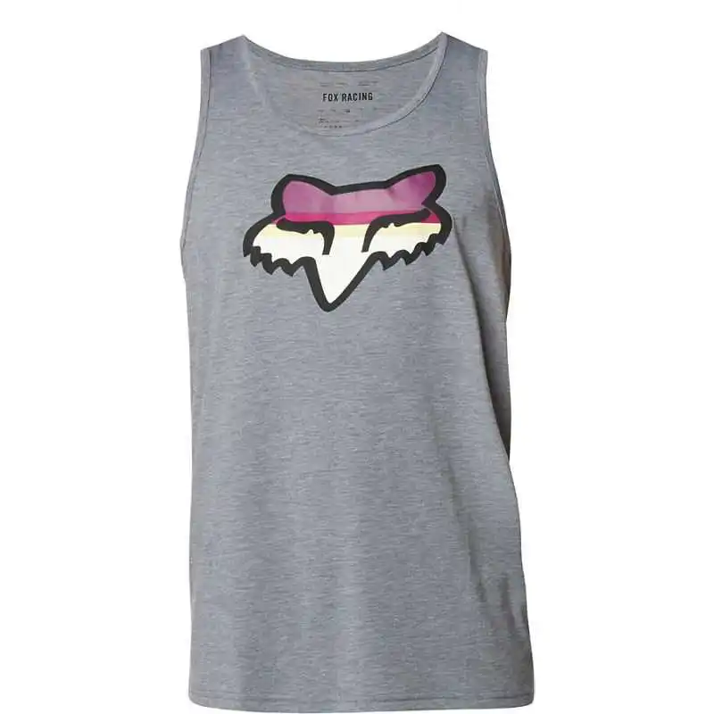 Débardeur Fox Technique Head Strike Gris