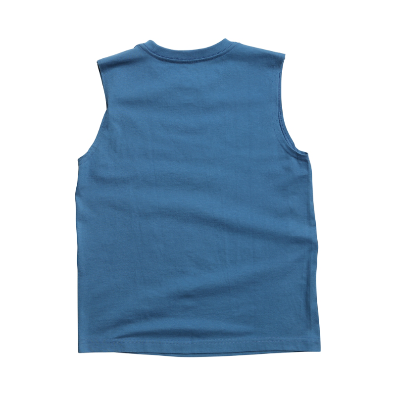 Débardeur Fox Enfant Listless Muscle Bleu – Image 2
