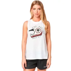 Débardeur Fox Femme Road Course White