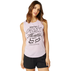 Débardeur Fox Femme Throttle Maniac Muscle Lilac