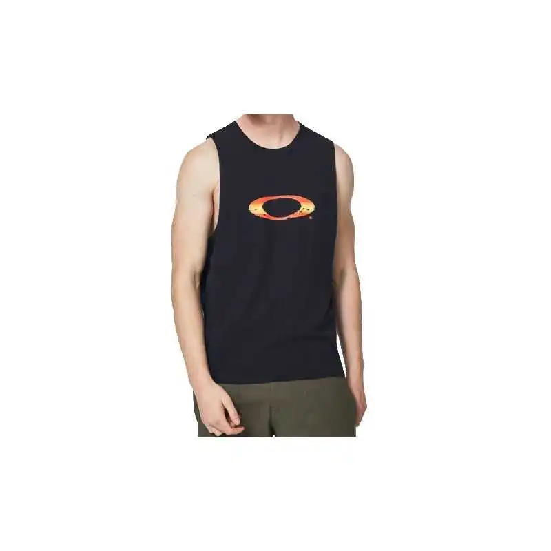 Débardeur Oakley Sunset Ellipse Noir – Image 2