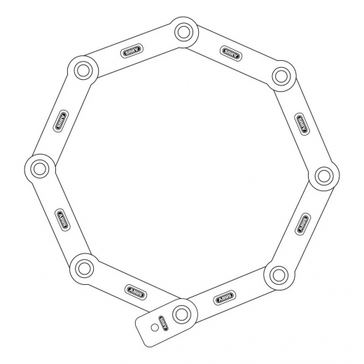 Abus ANTIVOL PLIABLE BORDO BIG 6000/120 BLACK – Image 4