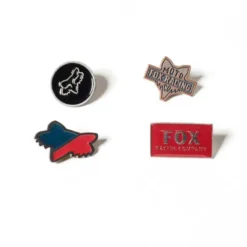 Lot De 4 Pin's Fox Misc