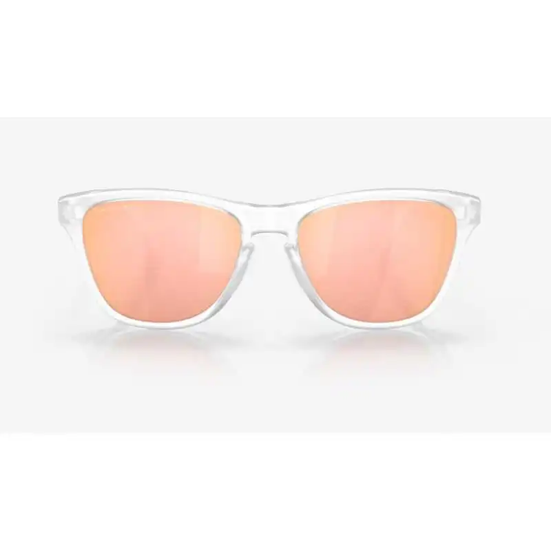 Oakley Frogskins XS Matte Clear Lentilles Prizm Rose Gold – Image 2