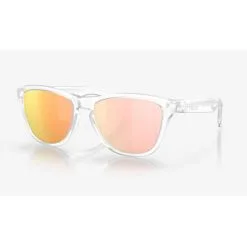 Oakley Frogskins XS Matte Clear Lentilles Prizm Rose Gold