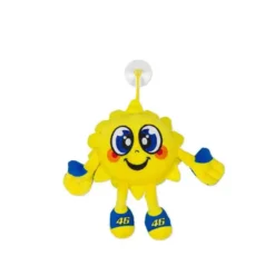 Peluche Soeil VR46 Jaune Avec Ventouse