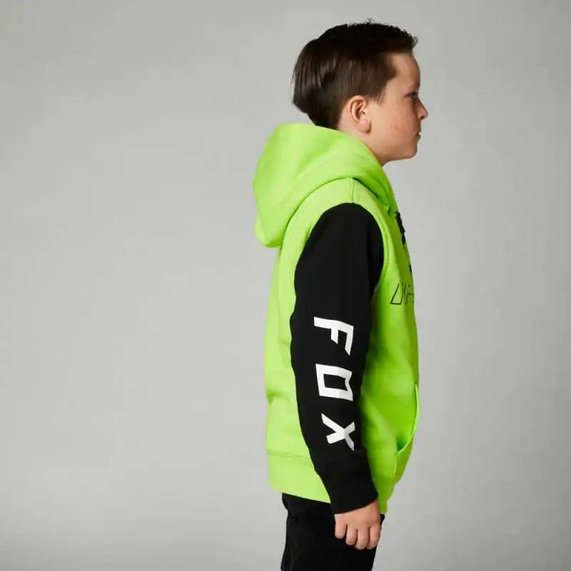 Sweat Fox Enfant SKEW Sherpa Jaune Fluo – Image 4