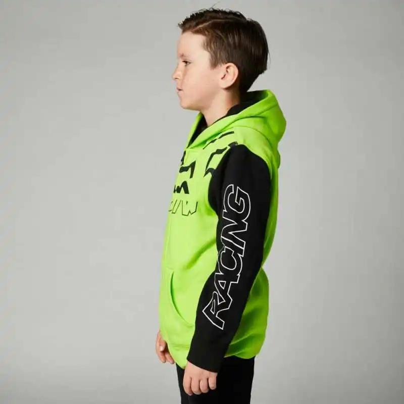 Sweat Fox Enfant SKEW Sherpa Jaune Fluo – Image 5
