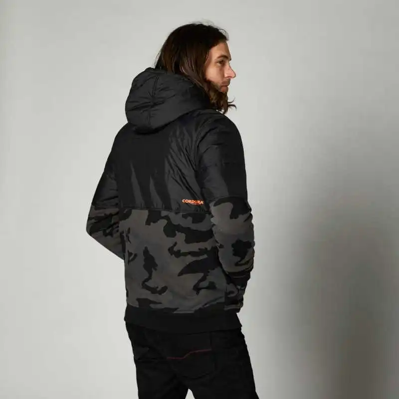 Sweat Fox Lindon Sasquatch Zippé Noir Camo – Image 2