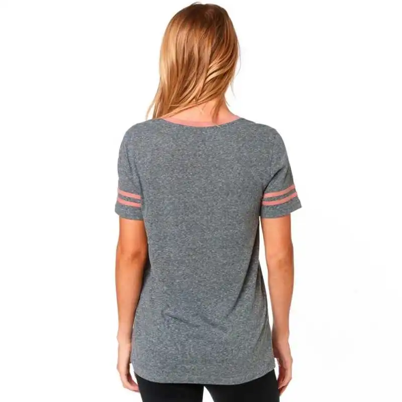 Tee-shirt Fox Femme Heartbreaker Top Heather Graphite – Image 2