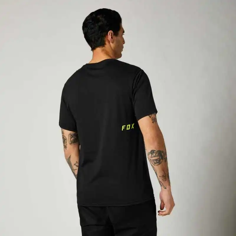 Tee-shirt Fox MIRER Technique Noir – Image 2