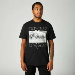 Tee-shirt Fox Splitter Premium Noir