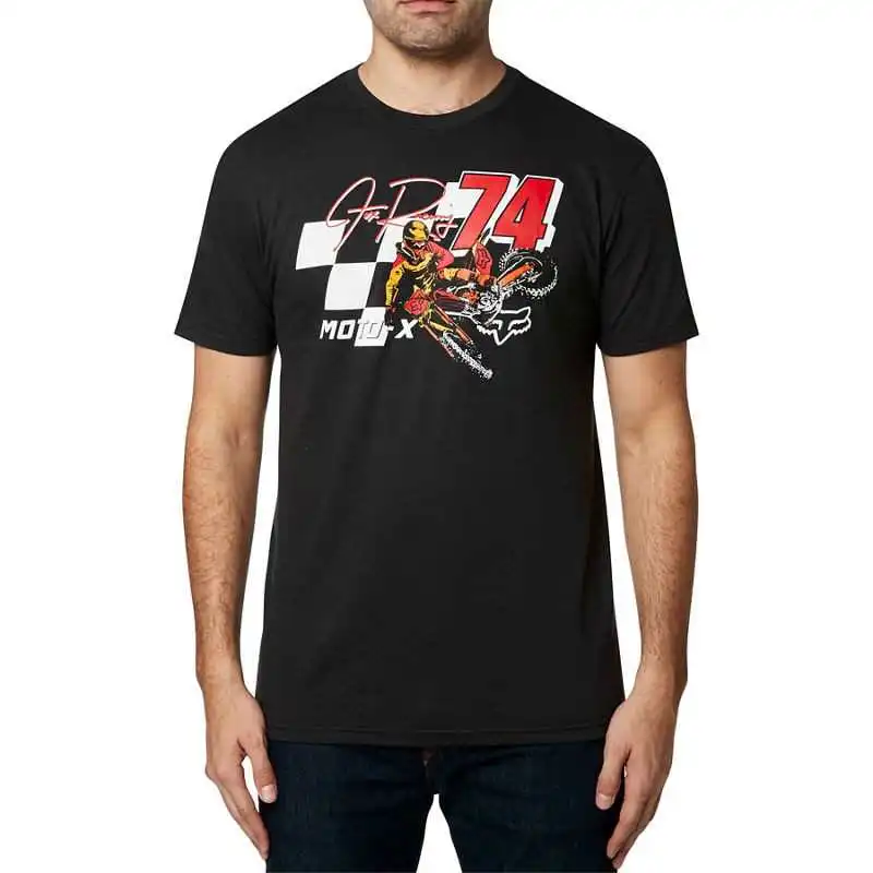 Tee-shirt Fox Trackside Noir – Image 3