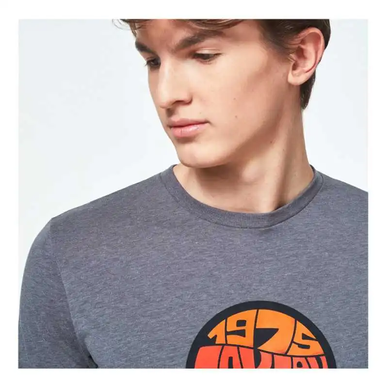 Tee-shirt Oakley Graffiti 1975 Gris – Image 4