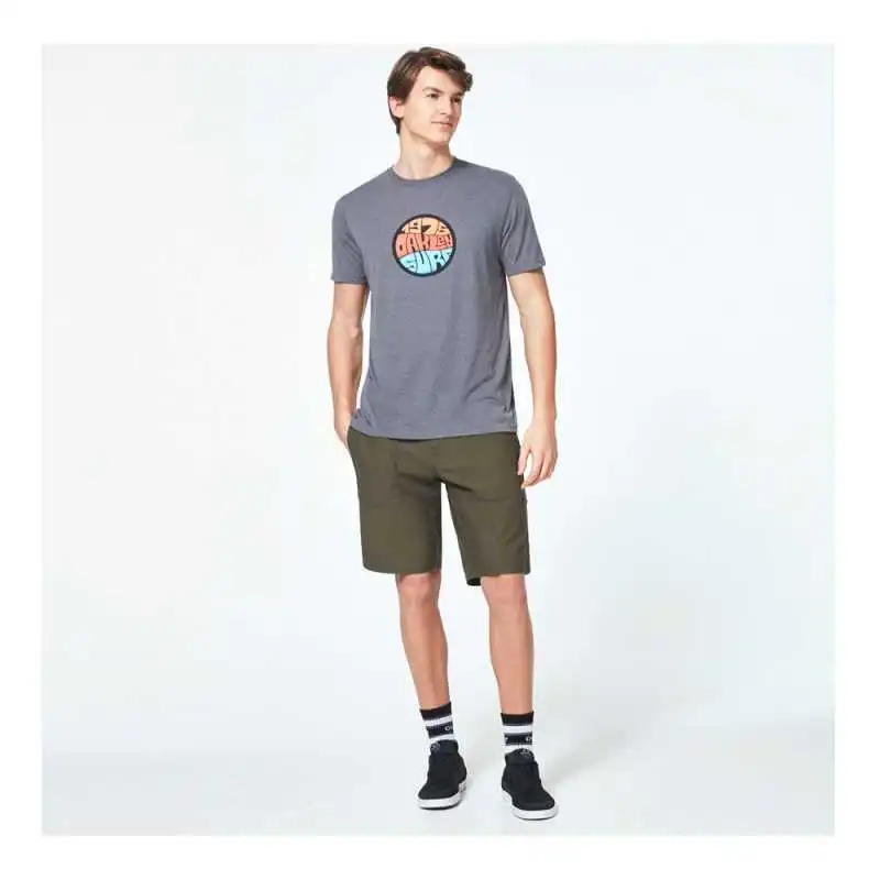 Tee-shirt Oakley Graffiti 1975 Gris – Image 5