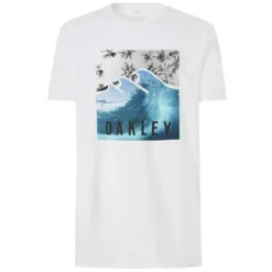 Tee-shirt Oakley SWC Palm Waves Blanc