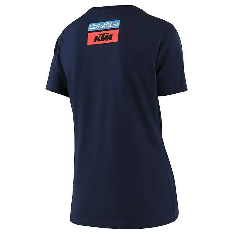 Tee-shirt Troy Lee Designs Femme Team KTM Navy – Image 2