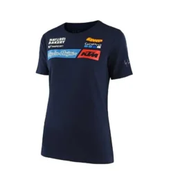 Tee-shirt Troy Lee Designs Femme Team KTM Navy