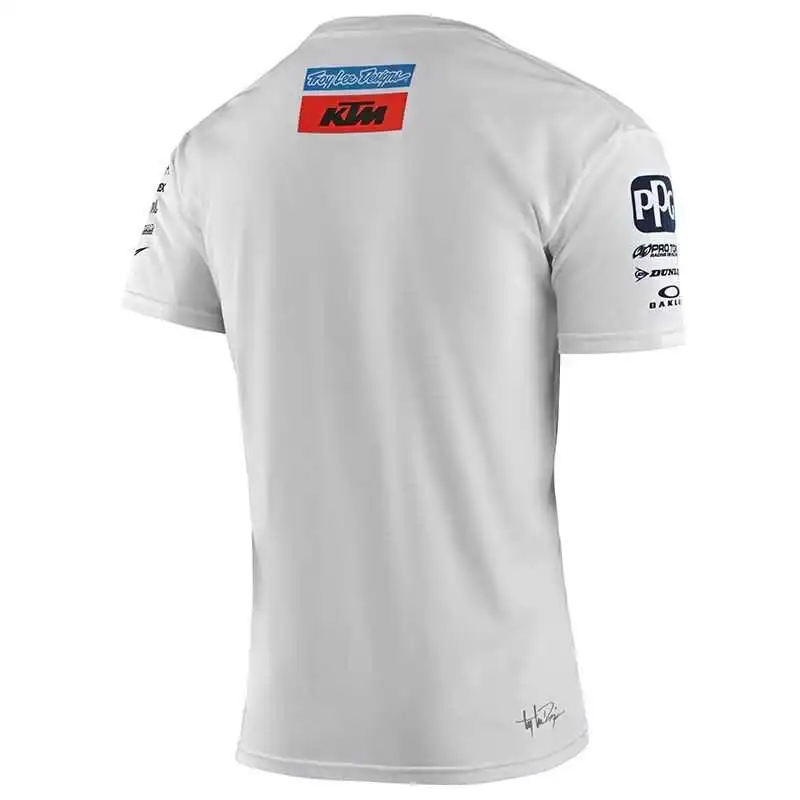 Tee-shirt Troy Lee Designs Team KTM Blanc – Image 2