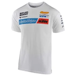 Tee-shirt Troy Lee Designs Team KTM Blanc