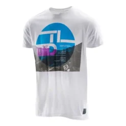 Tee-shirt Troy Lee Designs After Effect Blanc