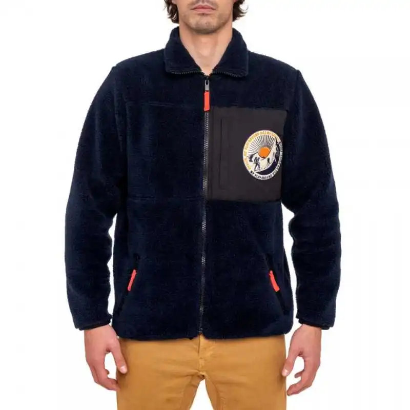 Veste Pullin Sherpa Polaire ARTIK Navy